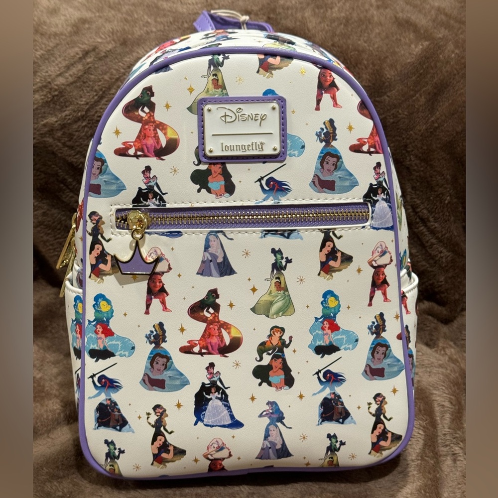 Loungefly Disney Princessss Backpack NWT